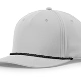 12 Richardson 258 Classic Rope Cap Puff Embroidery