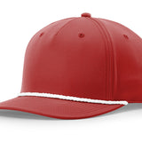 12 Richardson 258 Classic Rope Cap Puff Embroidery