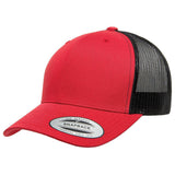 6 Yupoong Retro Trucker 6606 Embroidered Hats