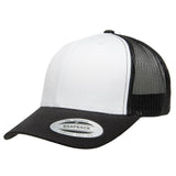 6 Yupoong Retro Trucker 6606 Embroidered Hats