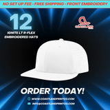 12 Ignite  LT R-Flex Embroidered Hats