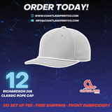 12 Richardson 258 Classic Rope Cap
