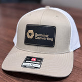 12 Custom Leather Patch Richardson Hats