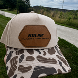 12 EA5Y Hybrid Faux Patch Hats