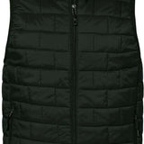 12 Men's Embroidered Puffer Vests