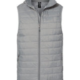 12 Men's Embroidered Puffer Vests